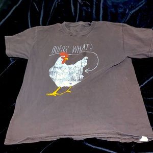 Kids Guess what chicken butt shirt!!